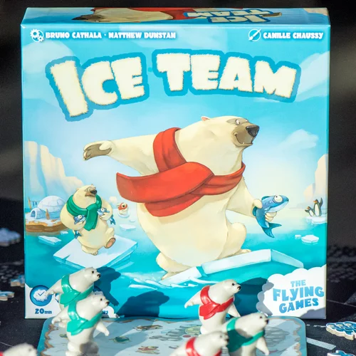 Test du jeu ICE TEAM : boite